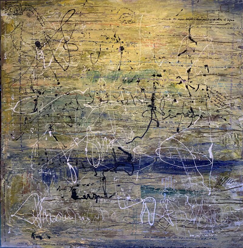 senza titolo - a Paintings by ALGALUCIA